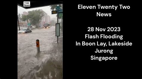 boonlay flooded today